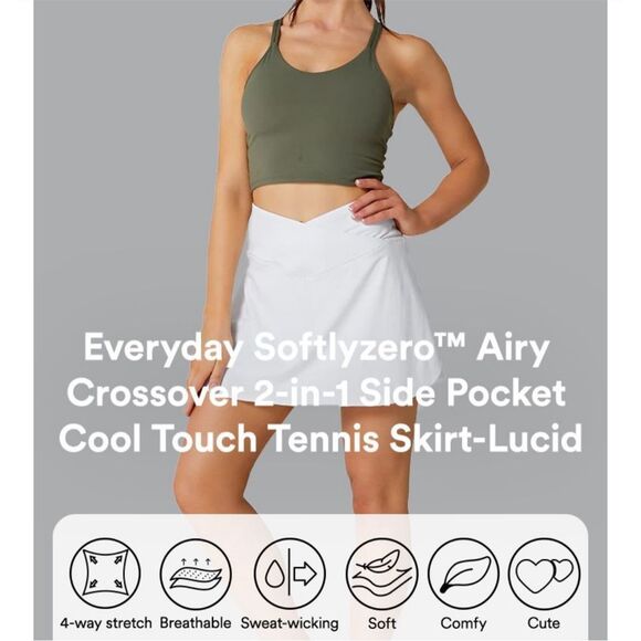 💕HALARA Women's Pink Skort - Picture 4 of 9